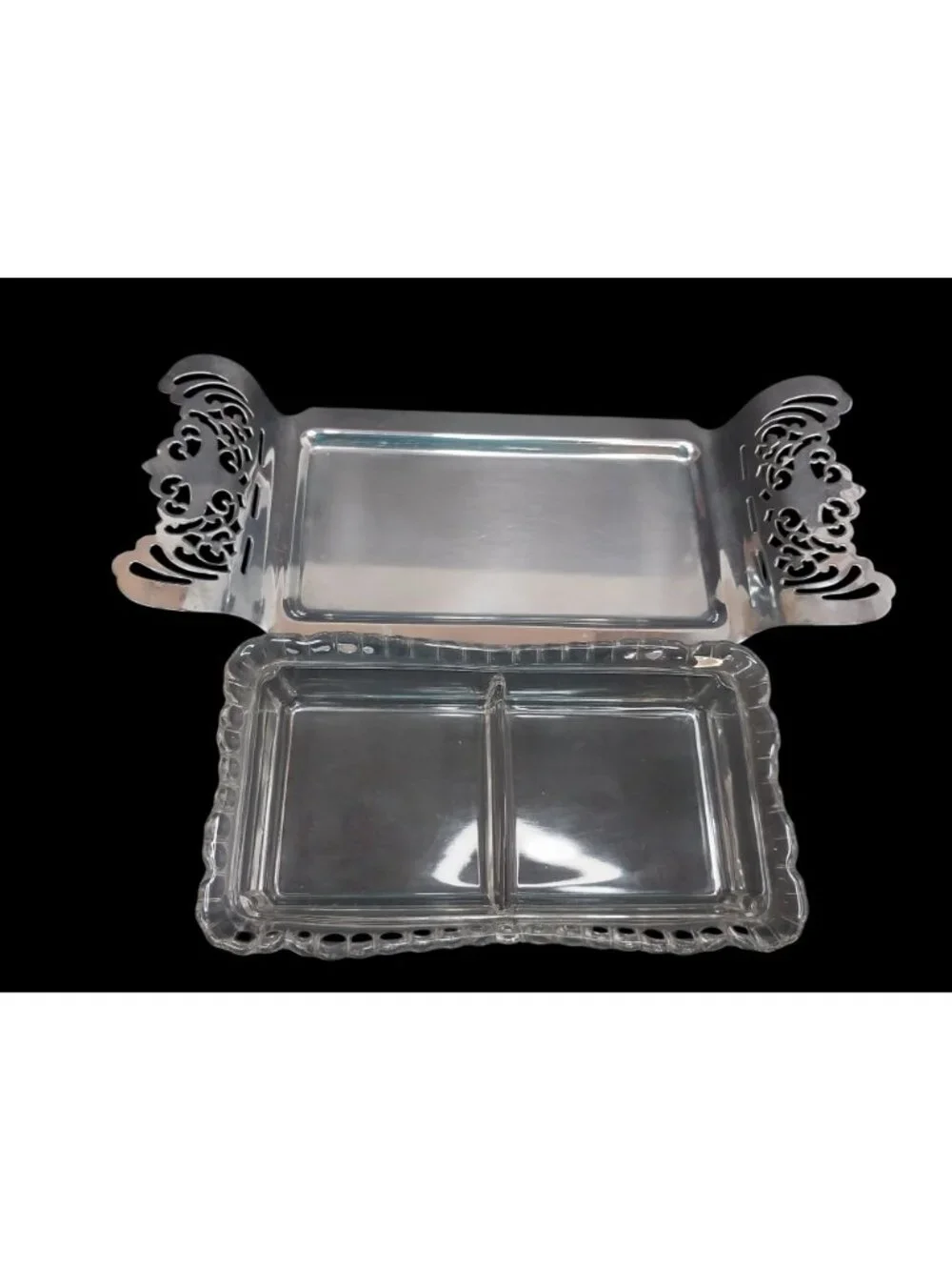 Farber Bros divided glass